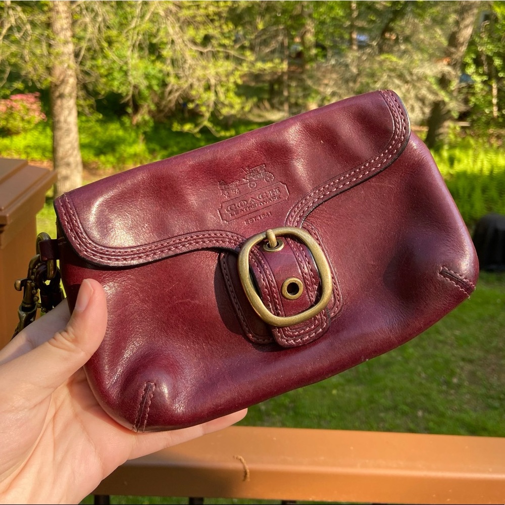 Vintage Coach Wristlet